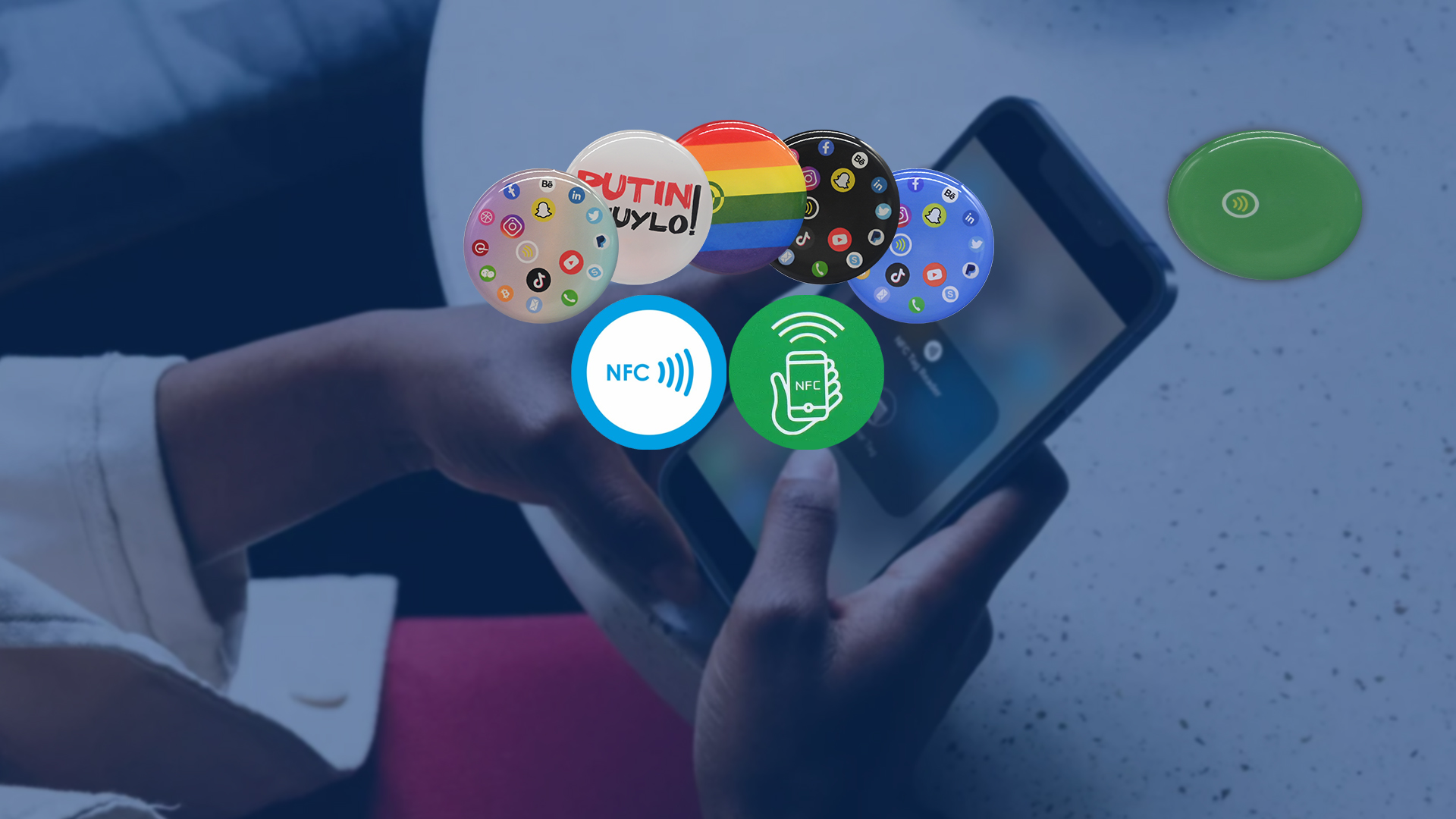 澳门8858cc永利集团专业定制NFC标签贴NFC碰碰贴NFC手机贴手机碰碰卡贴